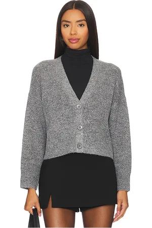 LnA Cárdigan kiya sparkle en color gris talla L en - Grey. Talla L (también en M, S, XS).
