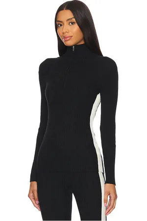 Varley Tejido de media cremallera demi 2.0 en color talla L en - Black. Talla L (también en M, S, XL, XS).