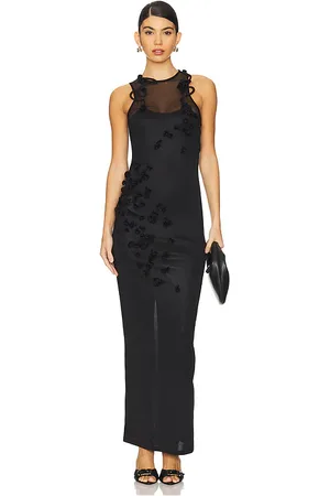 Marrknull Vestido vine flowers en color talla L en - Black. Talla L (también en S, XS).