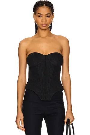 Lovers And Friends Madi top en color charcoal talla L en - Charcoal. Talla L (también en M, S, XL, XS, XXS).