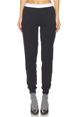 Alexander Wang Pantalón jogger en color negro talla S en - Black. Talla S (también en XS).