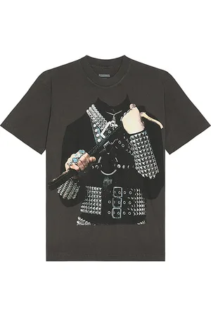 Pleasures Camiseta en color charcoal talla L en - Charcoal. Talla L (también en M, S).