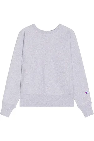 Champion Sudadero cuello redondo usa reverse weave en color gris talla L en - Grey. Talla L (también en M, S).