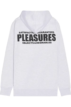 Pleasures Sudadera en color gris claro talla M en - Light Grey. Talla M (también en S).