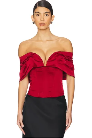 LPA Ilaria corset top en color talla L en - Red. Talla L (también en M, S, XL, XS, XXS).
