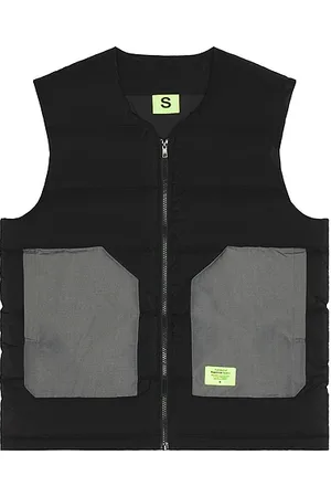 SUPERVSN Chaleco en color talla L en - Black. Talla L (también en M, XL/1X).