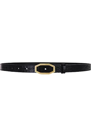Frame Cinturón angular buckle en color negro talla M en - Black. Talla M (también en S, XL, XS).