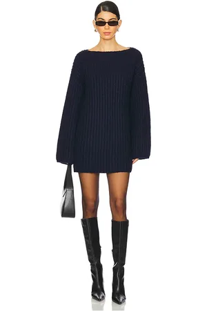 Lovers And Friends Vestido wren en color talla L en - Navy. Talla L (también en M, S, XS).