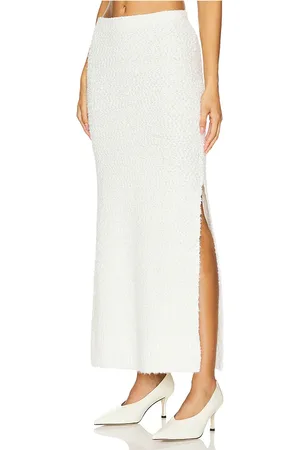 LPA Falda evan en color blanco talla L en - White. Talla L (también en M, S, XL, XS, XXS).