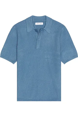 Samsøe Samsøe Sadem polo en color azul talla M en - Blue. Talla M (también en S, XL/1X).
