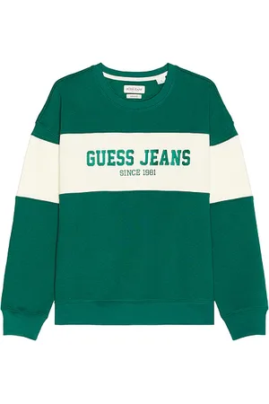 Guess Sudadera en color verde talla L en - Green. Talla L (también en M, S, XL/1X).