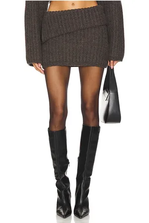 Lovers And Friends Falda carolina en color gris talla L en - Grey. Talla L (también en M, S, XS).