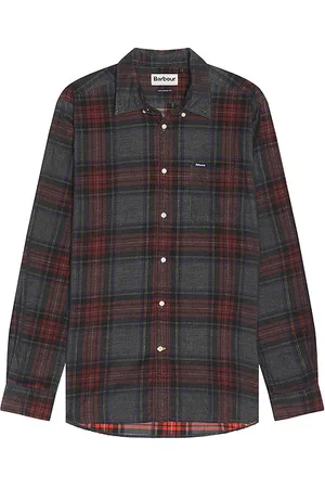 Barbour Camisa en color gris talla M en - Grey. Talla M (también en S).