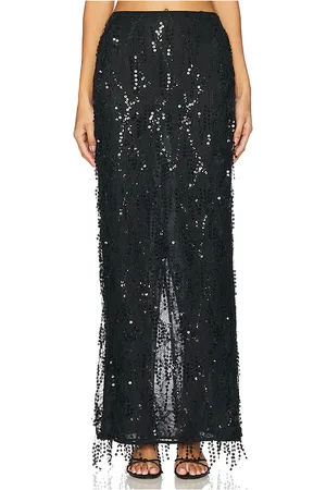 House of Harlow Falda maxi padma en color talla M en - Black. Talla M (también en S, XL, XS).