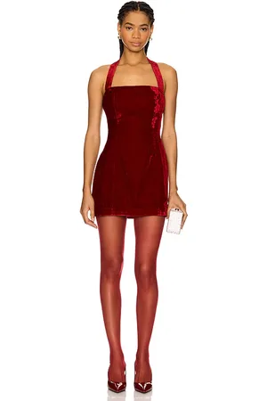 Lovers And Friends Vestido vivica en color talla L en - Red. Talla L (también en M, S, XL, XS, XXS).