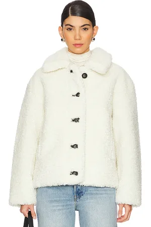 Apparis Abrigo corto reversible charlie en color blanco talla L en - White. Talla L (también en M, S, XS, XXL, XXS).