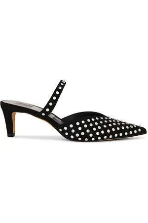 Dolce Vita Pantunfla kanika mid crystal stud en color talla 6 en - Black. Talla 6 (también en 6.5, 7, 7.5, 8, 8.5).
