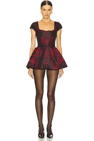 LOBA Alana romper en color black,red talla S en - Black,Red. Talla S (también en XS, XXS).