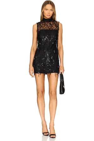 House of Harlow Vestido padma mini en color talla XL en - Black. Talla XL (también en XS).