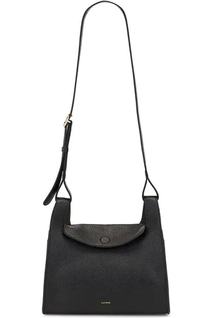 Cuyana Bolso double loop en color talla all en - Black. Talla all.
