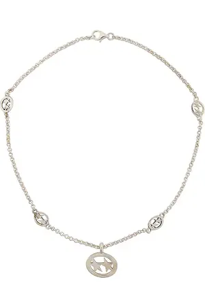 TWOJEYS Collar en color plateado metálico talla all en - Metallic Silver. Talla all.