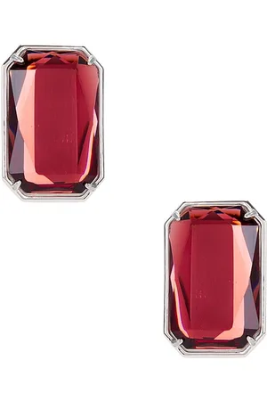 Retrofete Pendiente tachuela kelsey en color rojo talla all en - Red. Talla all.