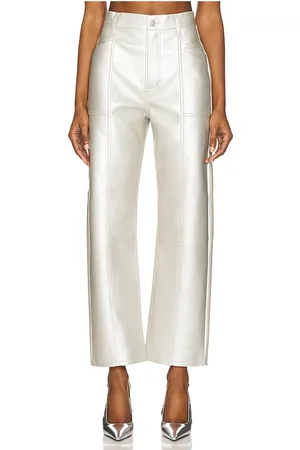Pistola Pantalones llamativos taylor en color plateado metálico talla 24 en - Metallic Silver. Talla 24 (también en 25).
