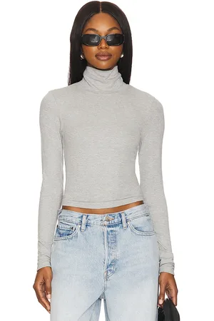 LA Made Cuello vuelto en color gris claro talla M en - Light Grey. Talla M (también en S, XL, XS).