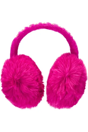 Goldbergh Calentadores de orejas falsos fluffy en color rosado talla all en - Pink. Talla all.
