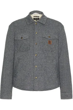 Brixton Chaqueta durham en color gris talla M en - Grey. Talla M (también en S).