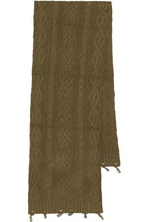 Found Pañuelo distressed en color verde oliva talla all en - Olive. Talla all.