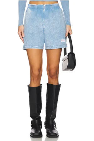 Alexander Wang Elastic shorts en color azul talla XS en - Blue. Talla XS (también en XXS).
