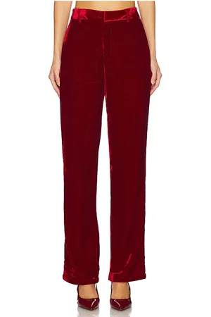 Steve Madden Pantalón mercer en color rojo talla M en - Red. Talla M (también en S, XS).