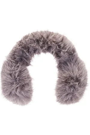 JOCELYN Orejeras faux fur en color gris talla all en - Grey. Talla all.