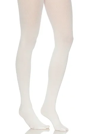Wolford Medias en color blanco talla S en - White. Talla S (también en XS).