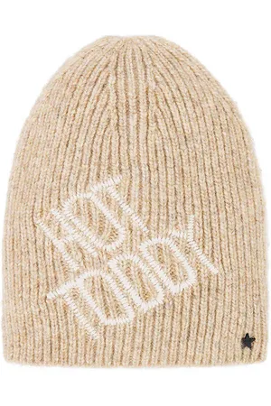 JOCELYN Con adornos rib knit hat en color bronce talla all en - Tan. Talla all.