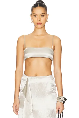 Bondi Born Body ajustado kobe en color metálico talla L en - Metallic Silver. Talla L (también en M, S, XS).