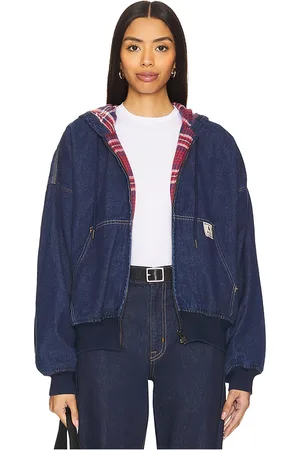 Ralph Lauren Chamarra oversize con capucha en color denim-medium talla XS en - Denim-Medium. Talla XS (también en
