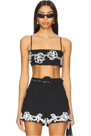 HEMANT AND NANDITA Bandeau top en color negro talla M en - Black. Talla M (también en XL, XXS).