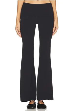 Splits59 Pantalón de 32 raquel airweight fold over flare en color talla M en - Black. Talla M (también en S, XS).
