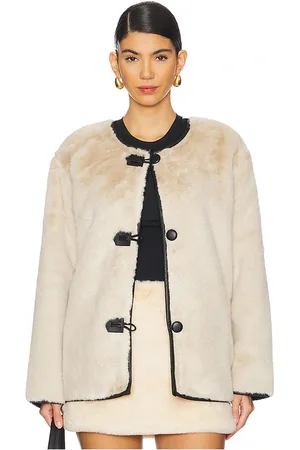 Steve Madden Chaqueta yuna en color crema talla L en - Cream. Talla L (también en M, S, XL, XS).