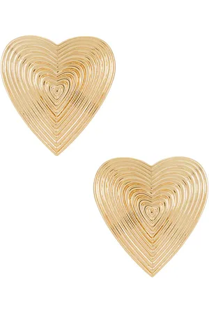 Self-Portrait Pendientes en color oro metálico talla all en - Metallic Gold. Talla all.