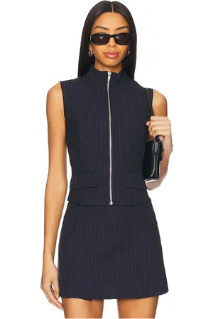BY.DYLN Chaleco leela en color azul marino talla L en - Navy. Talla L (también en M, S).