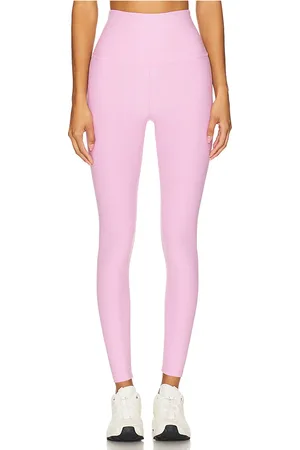 Beyond Yoga Spacedye caught en the midi high waisted legging en color rosado talla L en - Pink. Talla L (también en M, X