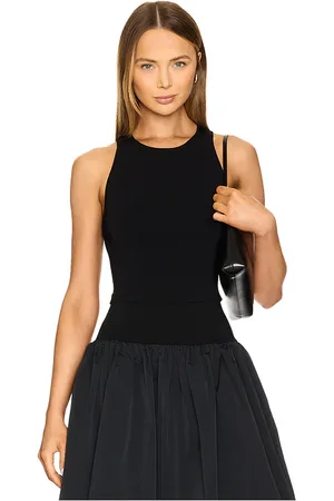 A.L.C. Camiseta tirantes halter belle en color talla L en - Black. Talla L (también en M, S, XS).