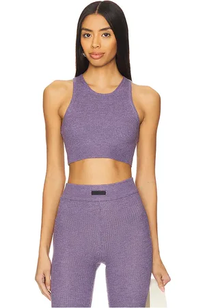 FEAR OF GOD Waffle sport tank en color talla M en - Lavender. Talla M (también en S, XS).