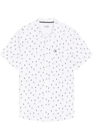 Original Penguin Camisa en color blanco talla L en - White. Talla L (también en M, S).