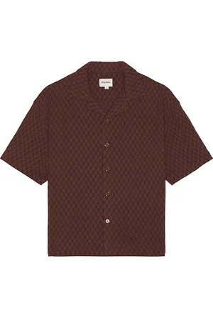 Rhythm Camisa en color marrón talla M en - Brown. Talla M (también en S).