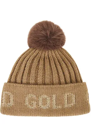 Goldbergh Hodd faux fur beanie en color marrón talla all en - Brown. Talla all.