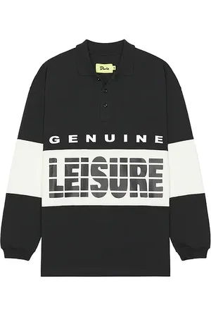 Duvin Polo de manga larga genuine leisure en color talla L en - Black. Talla L (también en M, S, XL/1X).